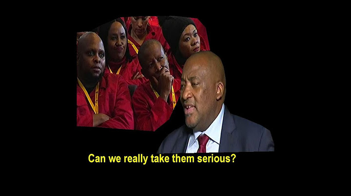 Gayton Mckenzie horribly beefed and mocked Julius Malema and EFF few minutes after Ramaphosa speech