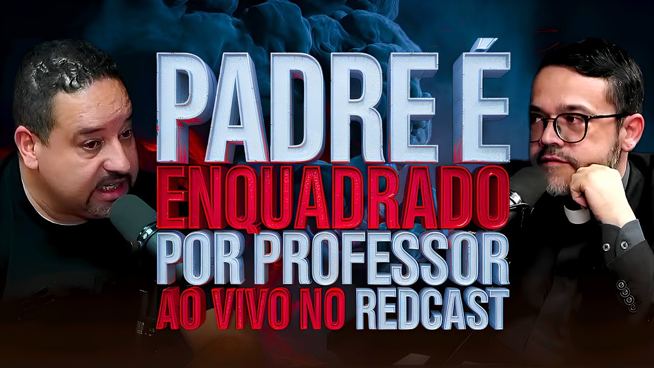 Quando a Fé Enfrenta a Razão: Sabino vs Padre Gilberto no RedCast – Debate Explosivo