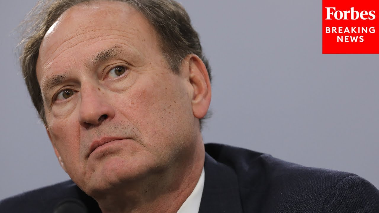 Сэмюэль Алито допрашивает адвоката по поводу критериев разделения избирательных округов на избира...