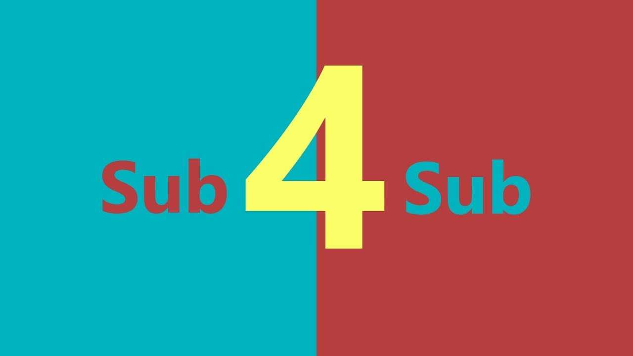 SUB4SUB LIVE!! (24/7)