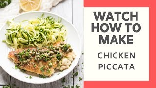 Whole30 + Keto Chicken Piccata