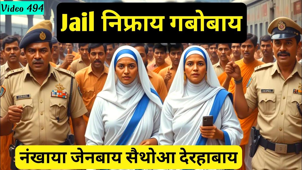 हमजानाय सानै NUN फोरा दोनै गबोबाय// मोजां खबर// दाय फोनांग्राफोरा जैल जानांगोन नामा// Video 484
