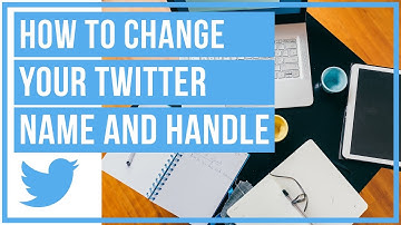 🔵 How To Change Your Twitter Display Name And @ Handle