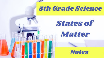 states of matter // 5th grade online science lesson