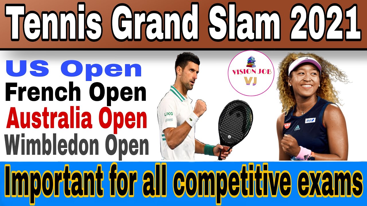 Tennis Grand Slam 2021 l Current Affairs 2021 l WBCS, WBP, PSC, RRB etc