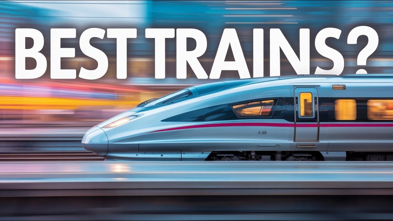 В какой стране лучшие поезда? Скорость, пунктуальность и надёжность! 