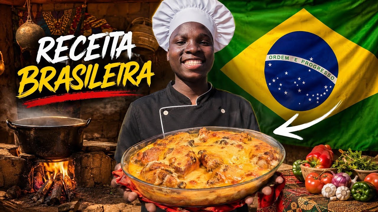 ESCONDIDINHO DE FRANGO 🇧🇷🔥 | Receita Brasileira em Moçambique!