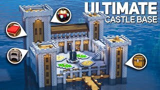 Minecraft: Ultimate Castle Survival Base Tutorial (how to build)