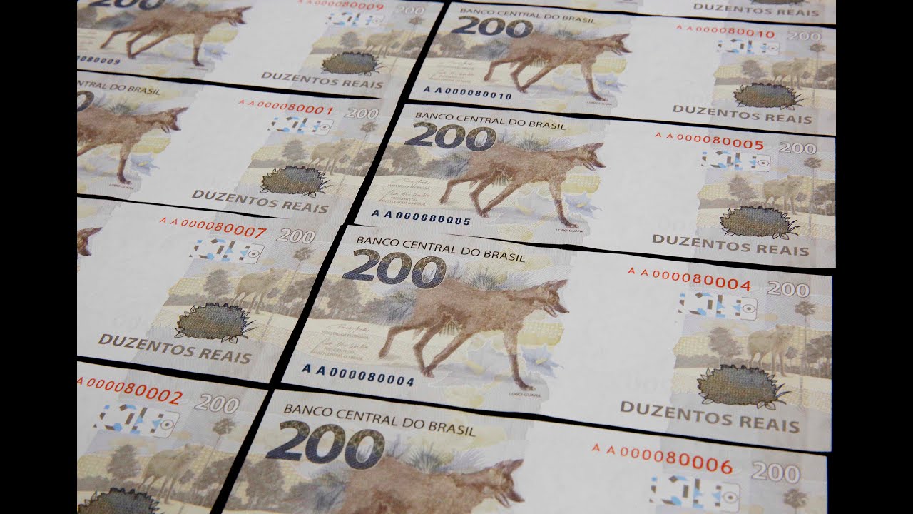 Nova cédula de 200 reais