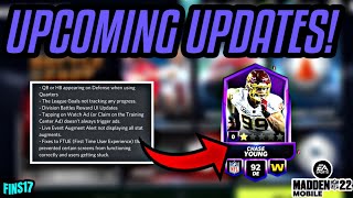 UPCOMING UPDATES TO MADDEN MOBILE 22! TRADES, ARENA AND MORE! Madden Mobile 22