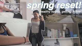 Famous spring reset ♡ healthy habits, getting active, cleaning Wealth