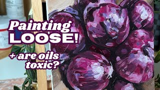 I Tried Painting an Entire Oil Painting in One Sitting… | My First Alla Prima