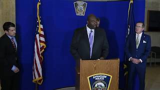 News conference on Syracuse coach Jim Boeheim's fatal crash