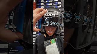 Shark OXO Dark Shadow ⚫️ Flip Over Flip Up Reverse Modular Helmet at Motorcyclestuff.com.au 🇦🇺