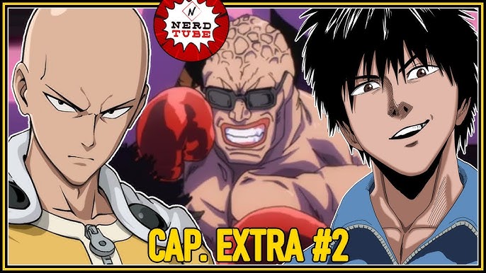 A quebra do limitador do Saitama - One Punch Man Mangá Cap. Extra