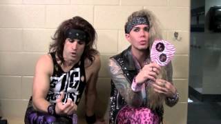 Steel Panther UNCENSORED Part Two JAM Magazine Interview Satchel &amp; Lexxi Foxx Allen, Texas Nov. 2014