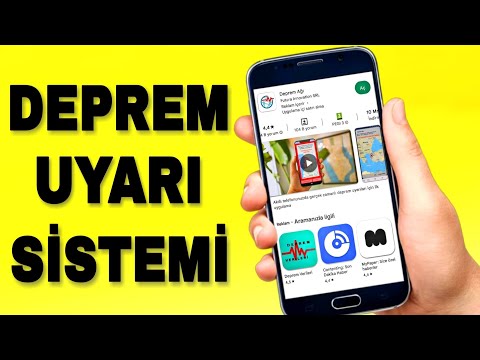 DEPREM UYARI UYGULAMASI (Android / ios) - (DETAYLI ANLATIM) - NASIL KULLANILIR ?