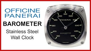 Download Lagu ▶ Panerai Barometer, Wall Clock, Black Dial, Stainless Steel UNBOXING & REVIEW - PAM 582 Download Lagu ▶ Panerai Barometer, Wall Clock, Black Dial, Stainless Steel UNBOXING & REVIEW - PAM 582