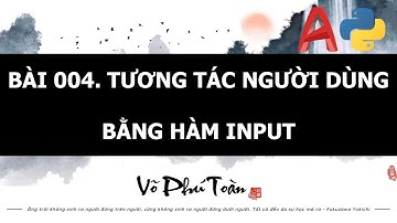 BÀI 004. PYAUTOCAD - TƯƠNG TÁC NGƯỜI DÙNG BẰNG HÀM INPUT