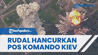 Rudal Iskander Rusia Ledakkan Pos Komando \u0026 Gudang Amunisi Ukraina di Kharkiv, 50 Tentara Kiev Tewas