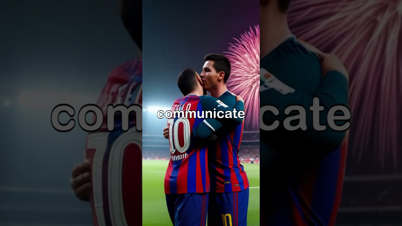 WHAT IF RONALDO AND MESSI PLAY TOGETHER IN THESAME TEAM THROUGH FUTURISTIC AI EVOLUTION