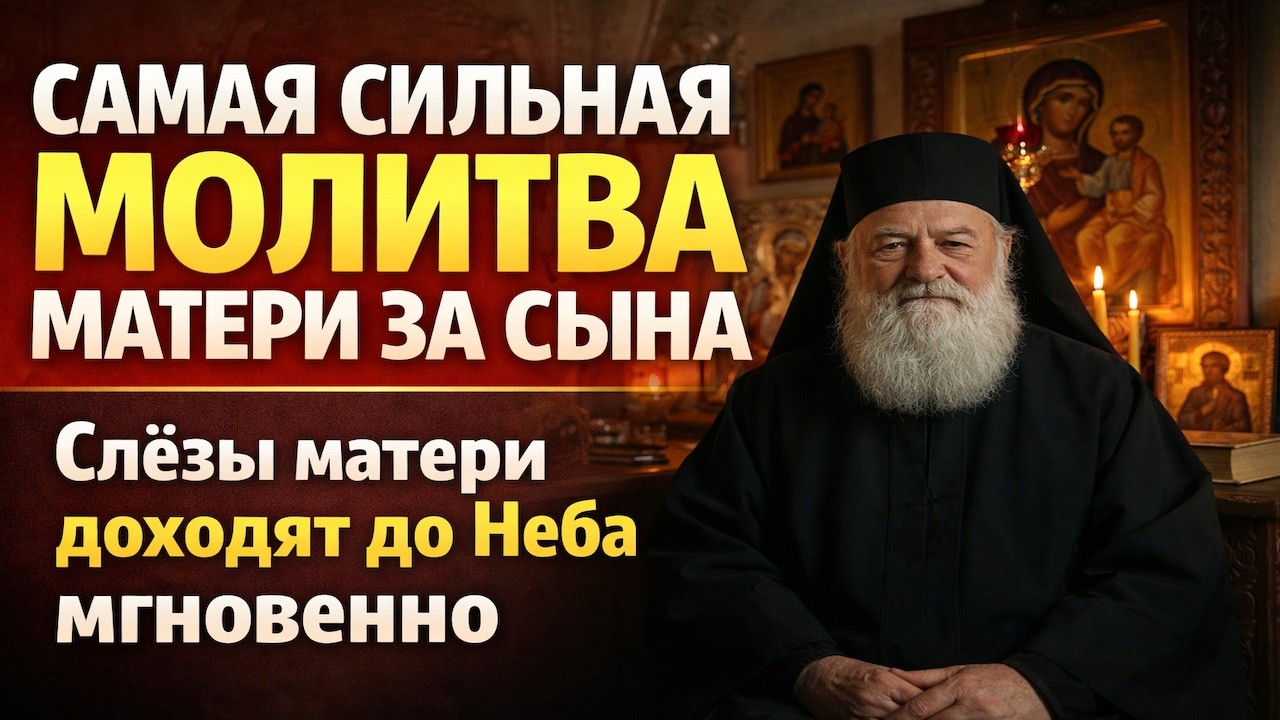 Молитва за сына  Самая сильная! with captions