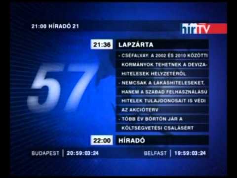 hírTV - Visszaszámlálás (90mp)