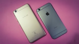 Vivo Y55L vs iPhone 6