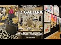 Z gallerie store walkthrough glam decor art pillows  more