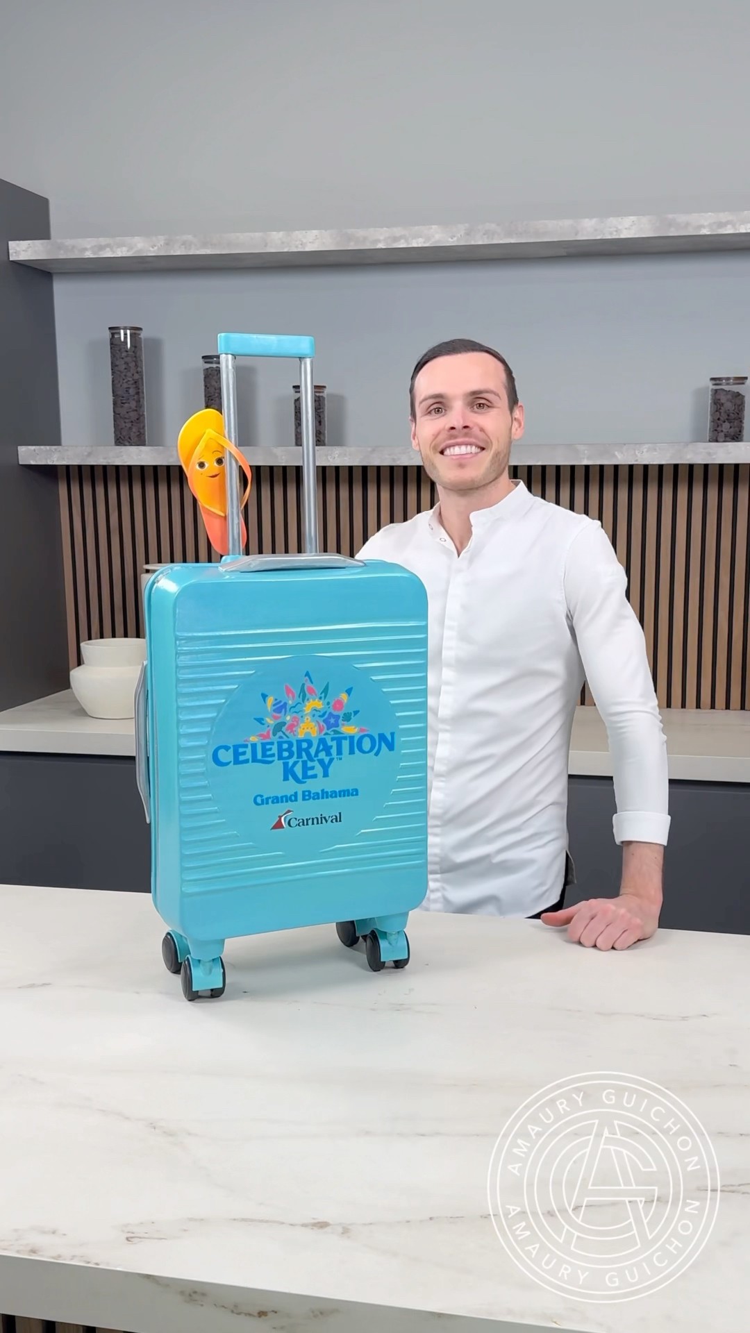 ￼Chocolate Luggage! ? Who is ready to go on a sweet trip? #amauryguichon #chocolate ￼