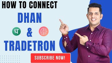How to Connect Dhan to Tradetron for 30 Days