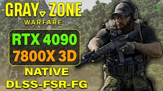 Gray Zone Warfare - RTX 4090, Ryzen 7800X 3D, UW - Graphical Settings, and  Performance