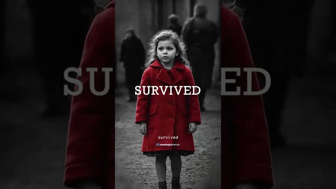 The story of the girl in the red coat ❤️
