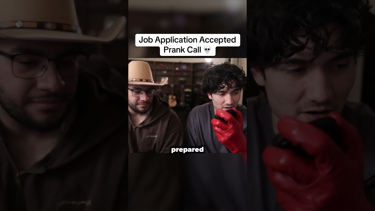 Заявка на работу принята. Розыгрыш 💀 
