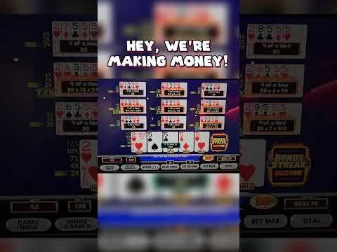 Making Money on Deuces Wild Bonus Poker!