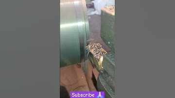 lathe machine work #shorts #tranding #automobile #technology #lathe #cnc #turning #machining