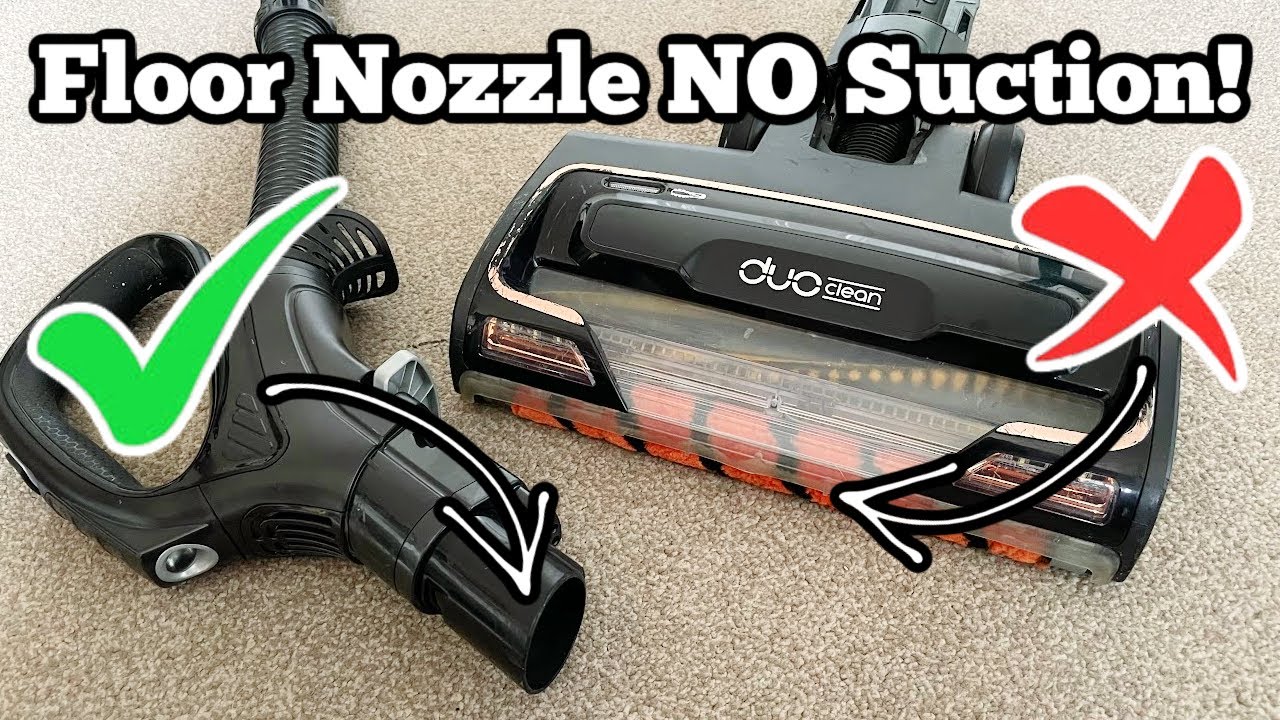 Shark Floor Head NO SUCTION? But Hose Suction OK!?!? WHY???