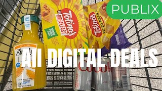 Publix 2 Easy All Digital Deals | #bestdeals #weeklydeals #couponing #publixcouponthisweek #publix