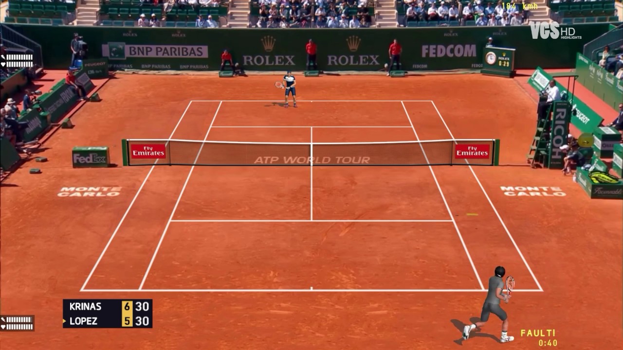 Tennis Elbow 2013 ATP TOUR MONTE-CARLO ROLEX MASTERS QF VS Feliciano Lopez