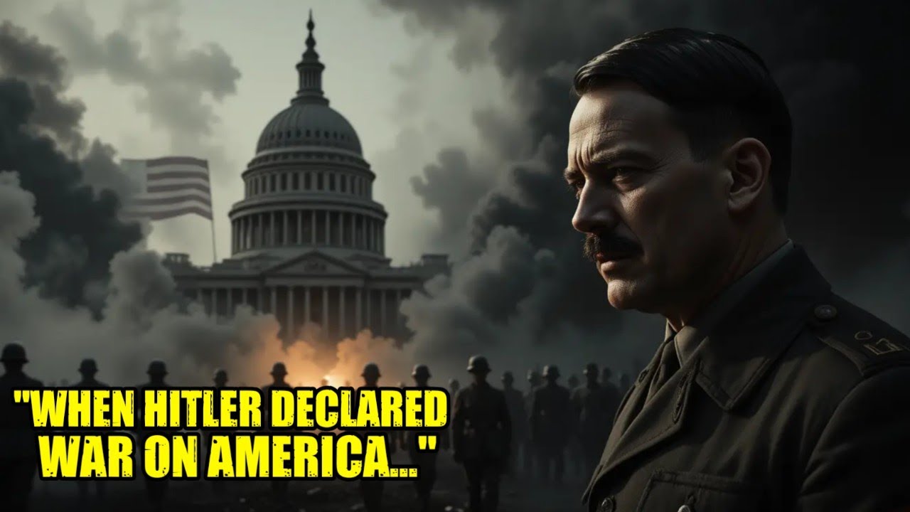 When Hitler Declared War on the U.S. — His Most Fatal Mistake | History's No Escape.