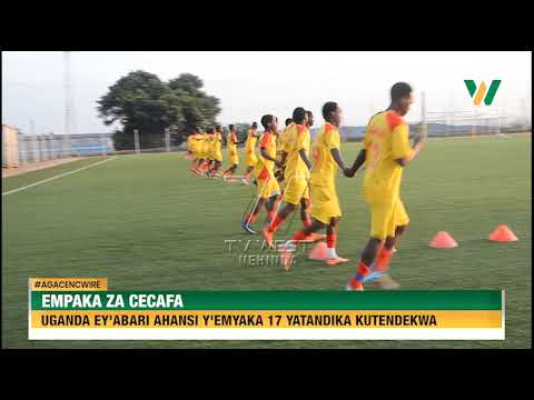 Agacencwire: Uganda eya U-17 etandikire kutendekwa barikwetebeekanisiza eza CECAFA