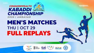LIVE: Commonwealth Kabaddi Championship 2026 | Men's Fixtures | #KabaddiChampionship2026