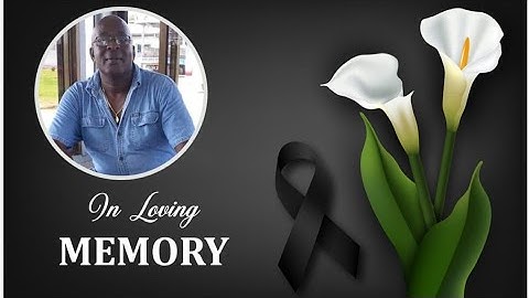 🔴Livestreaming🔴. Begrafenis van dhr. Errol Roberto Morris. Reacties? App 8888900.