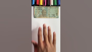 Can I Create Art with Only ₹50? 🎨 #shorts