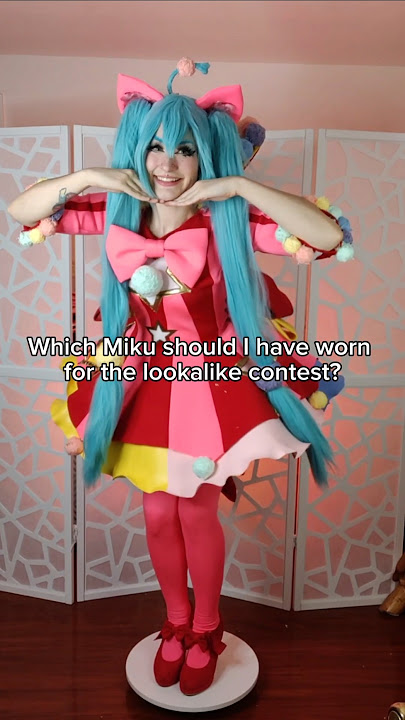 Which would YOU pick for the lookalike contest??? #cosplay #miku