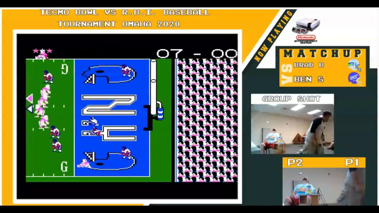 2020 Tecmo Bowl tourney Championship game