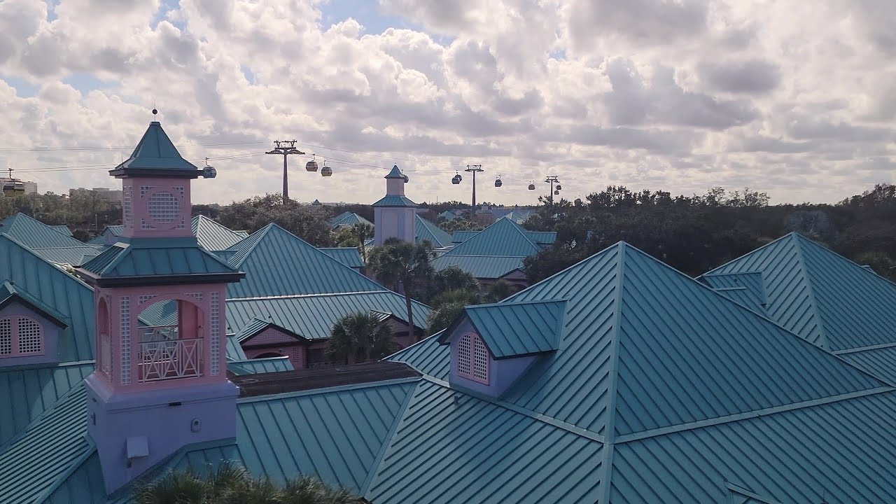 📍 You Are Here - Disney Skyliner Flight from Riviera Resort to Epcot International Gateway