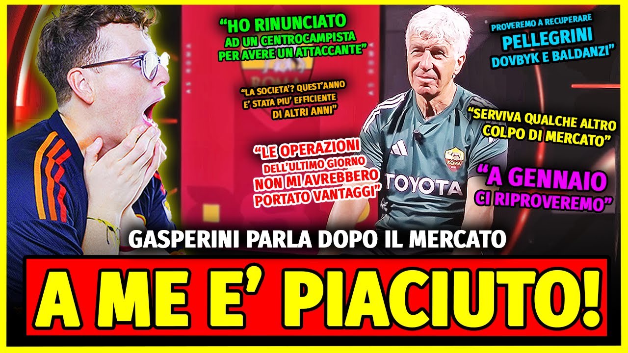 GASPERINI SCATENATO SUL MERCATO: "HO RINUNCIATO AL CENTROCAMPISTA PER UN ATTACCANTE IN PIU'"
