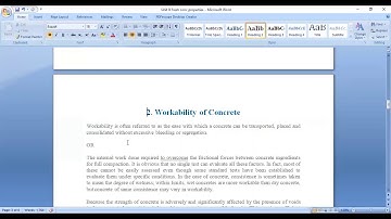 SAITM B Tech Civil Sem 4 Material Testing & Evaluation Unit No 3 Lecture No 8