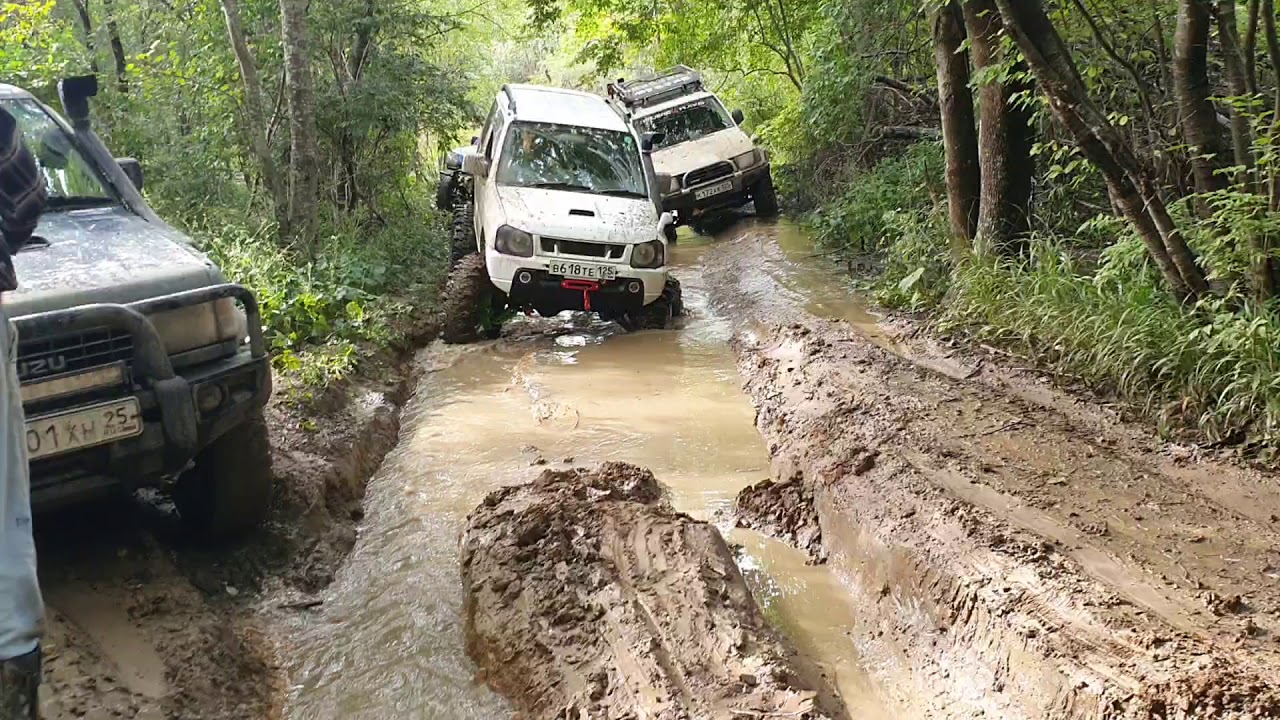 портальные мосты. джимни на бортовых редукторах - YouTube